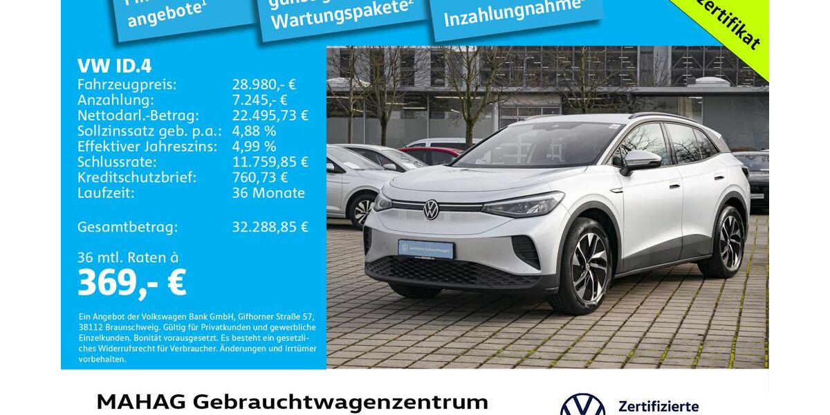 VW ID.4 53.432 km 28.980 &euro; München 80935