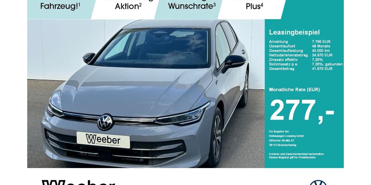 VW Golf 2.500 km 34.770 &euro; Leonberg 71229