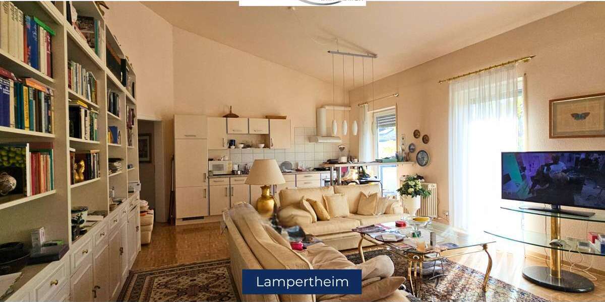 Etagenwohnung Lampertheim - 3 Zimmer, 93 m&sup2;, 225.500&euro; | Angebot:25900940