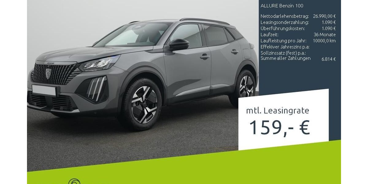 Peugeot 2008 1.500 km 24.590 &euro; Ahaus 48683