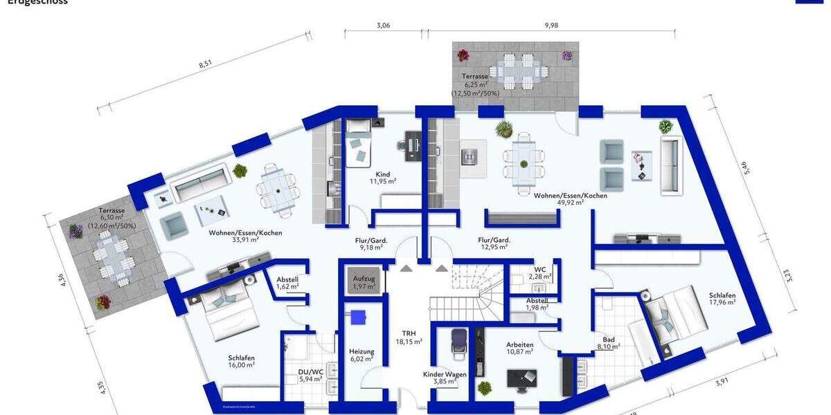 Etagenwohnung Wernigerode - 3 Zimmer, 114 m&sup2;, 534.000&euro; | Angebot:25865287