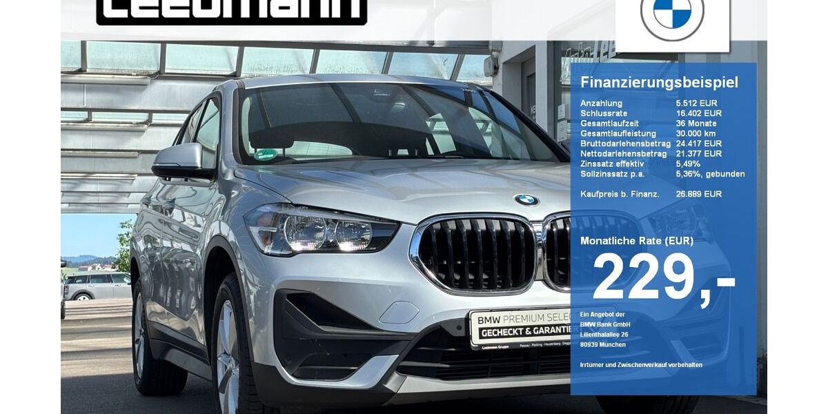 BMW X1 38.917 km 26.889 &euro; Deggendorf 94469