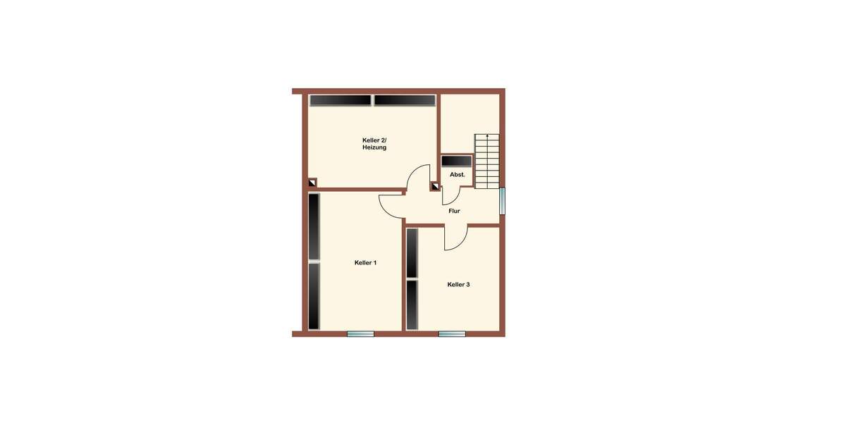 Etagenwohnung Paderborn Kernstadt - 2 Zimmer, 53 m&sup2;, 155.000&euro; | Angebot:25340684