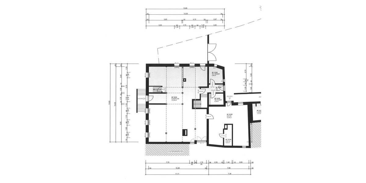 Denkmalgeschütztes Anwesen mit Gastronomie, Wohnungen und Scheune im Stadtzentrum von Herzogenaurach zimmer