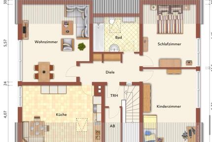 3-Zimmer-Wohnung (3 ZKB) Andernach - Kirchberg