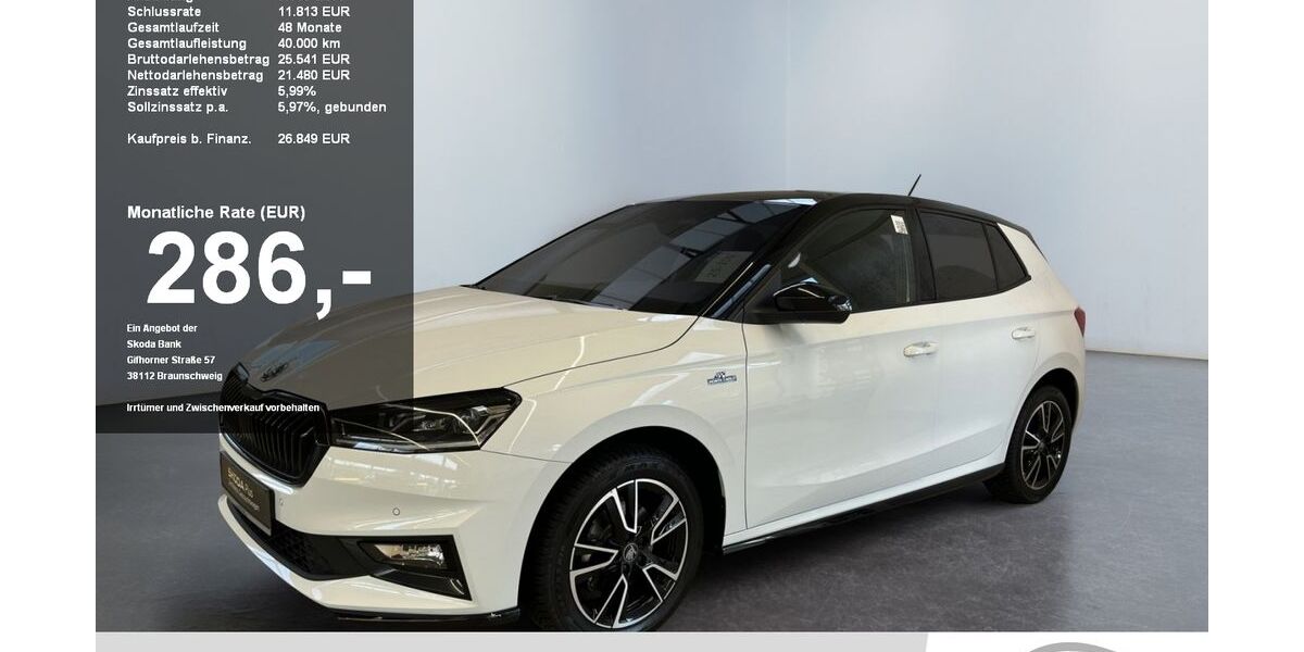 Skoda Fabia 8.002 km 26.846 &euro; Brandenburg 14770