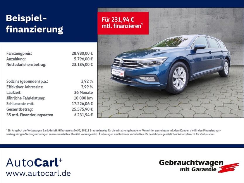 VW Passat Variant 66.600 km 28.980 € Reichenbach 08468