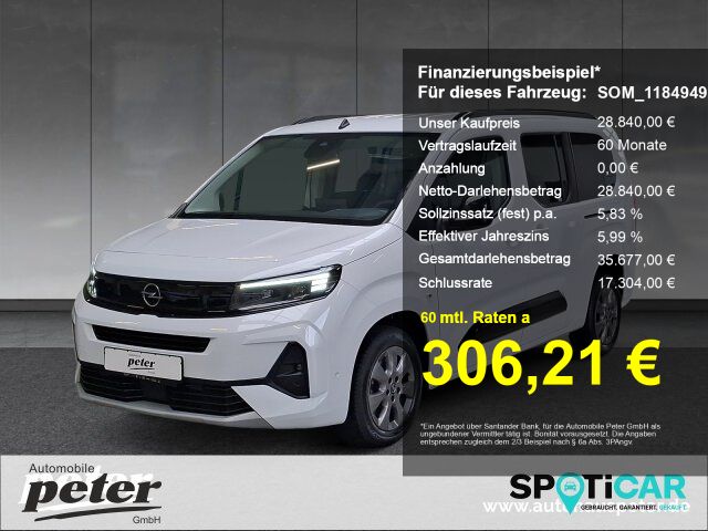 Opel Combo Life 38.441 km 28.840 € Erfurt 99086