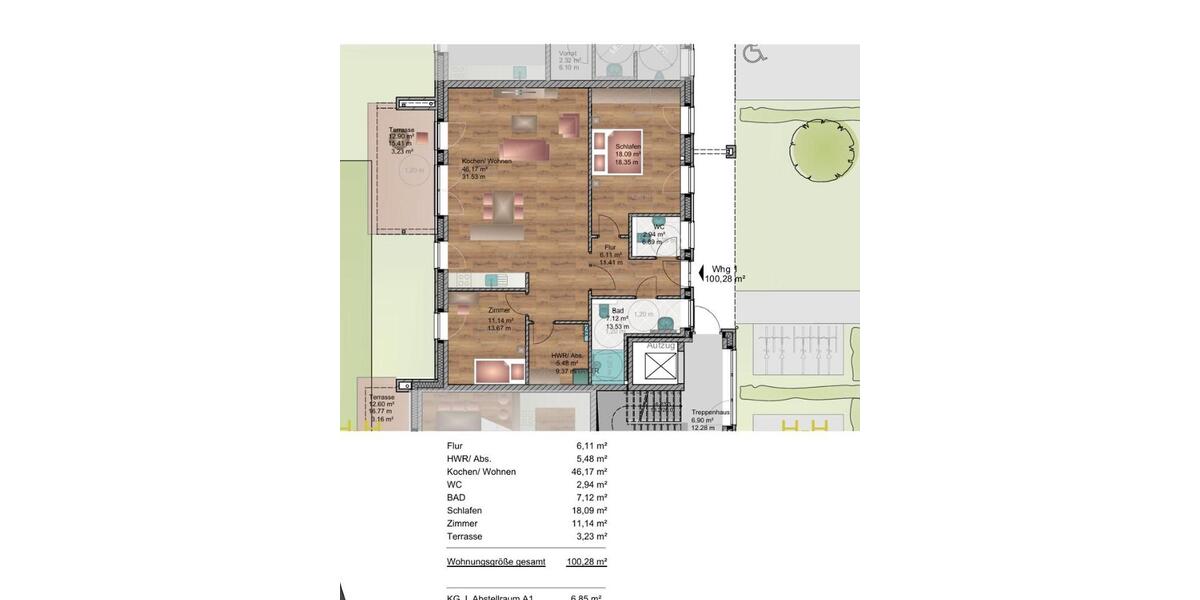 Erstbezug - Moderne Neubauwohnung in Lohne zimmer