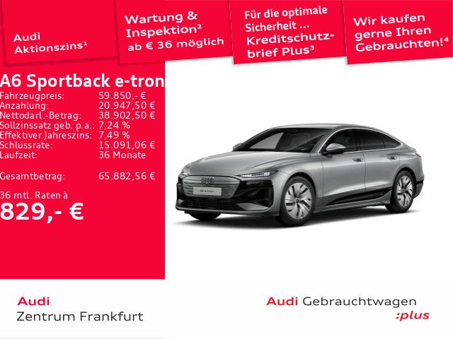Audi A6 e-tron 49.872 km 59.850 &euro; Frankfurt am Main 60314