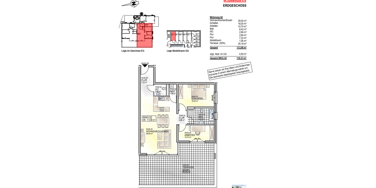 Helle altengerechte Wohnung im KFW 40 Energiesparhaus in ruhiger Lage im Grünen - Etagenwohnung Koblenz Horchheim | Angebot:26067569