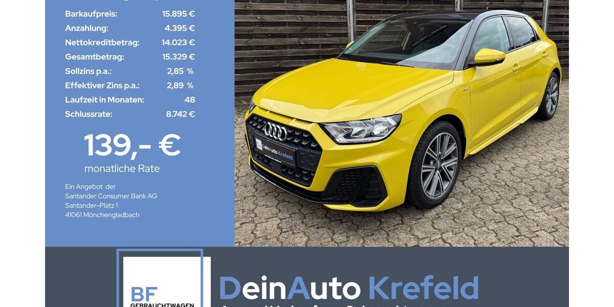 Audi A1 75.085 km 15.749 &euro; Krefeld 47805