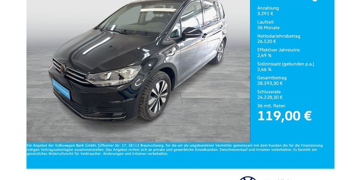 VW Touran 16.300 km 29.788 &euro; Dortmund 44141