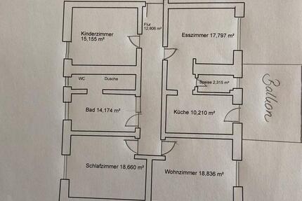 Wohnung Pocking - 3 Zimmer, 110 m&sup2;, 1.340&euro; | Angebot:26090310