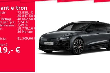 Audi A6 e-tron 17.297 km 73.250 &euro; Frankfurt am Main 60314