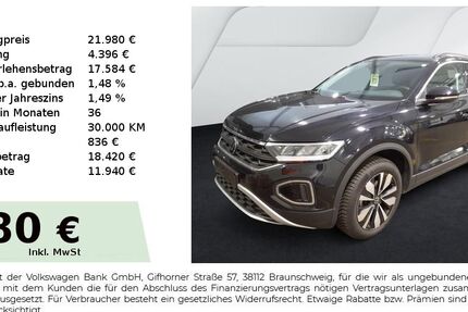 VW T-Roc 18.608 km 21.980 &euro; Fürth 90763