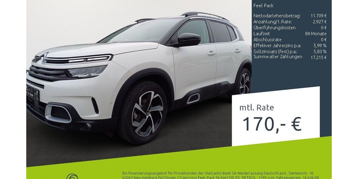 Citroen C5 Aircross 21.064 km 14.636 &euro; Borken 46325