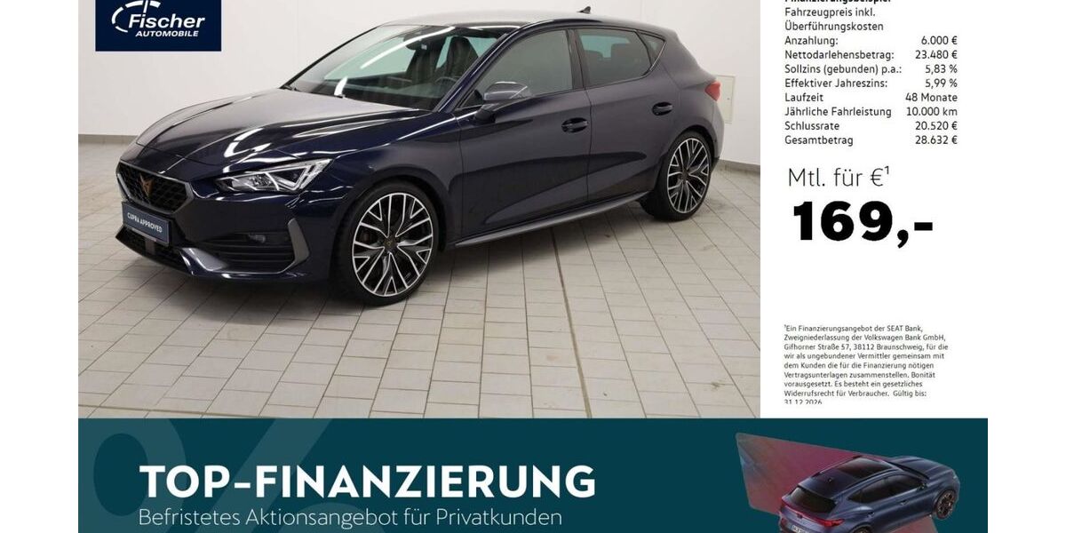 Cupra Leon 33.531 km 27.980 &euro; Amberg 92224