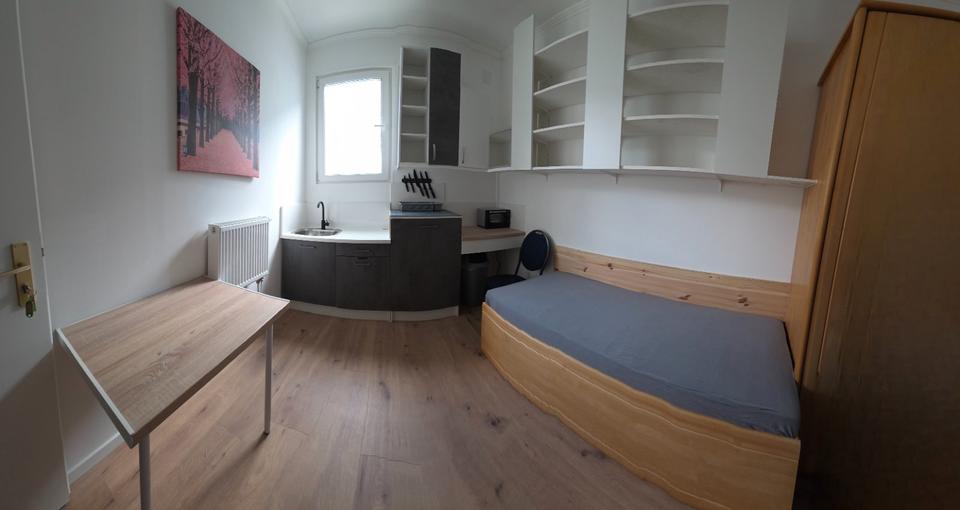 Erdgeschoßwohnung Augsburg Innenstadt - 1 Zimmer, 15 m&sup2;, 700&euro; | Angebot:26249072