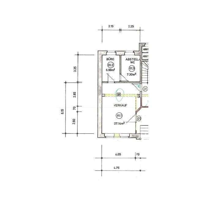 Einzelhandel in Zwickau 230 € 41.43 m²