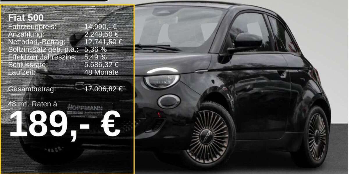 Fiat 500 19.102 km 14.990 &euro; Siegen 57072