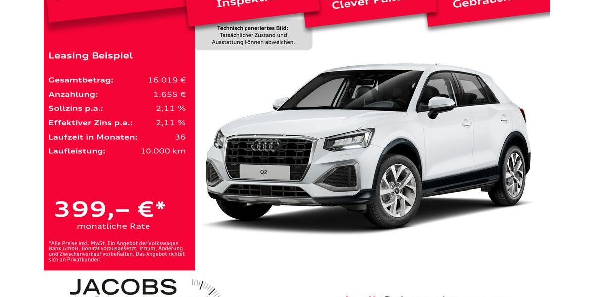 Audi Q2 28.255 km 30.290 &euro; Düren 52351