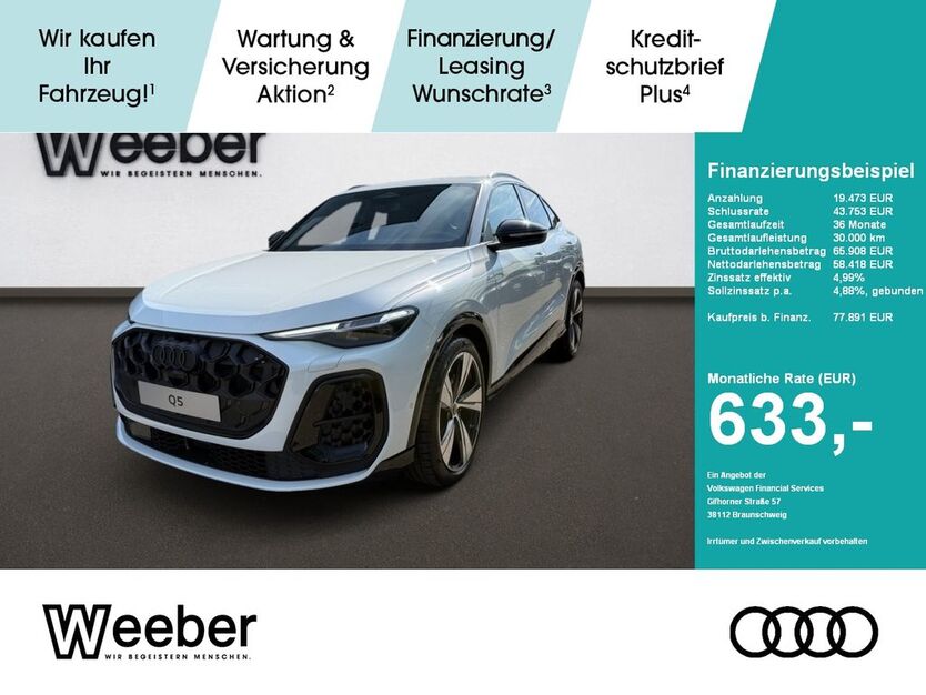 Audi Q5 3.500 km 77.891 € Weil der Stadt 71263