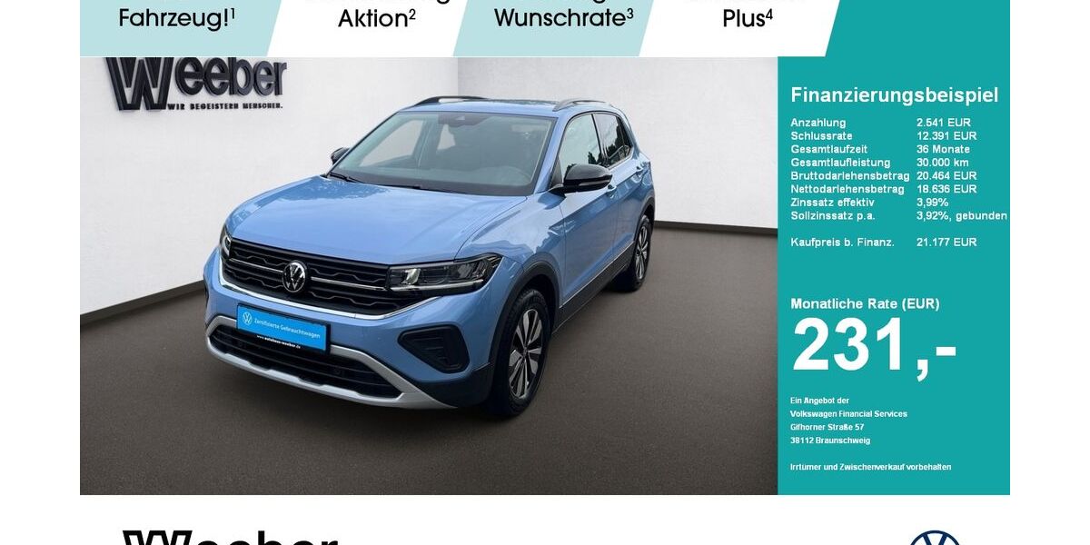 VW T-Cross 4.319 km 20.750 &euro; Herrenberg 71083