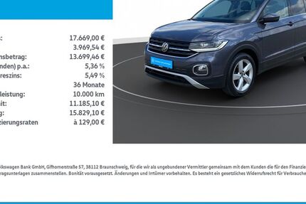 VW T-Cross 65.283 km 17.669 &euro; Nordhausen 99734