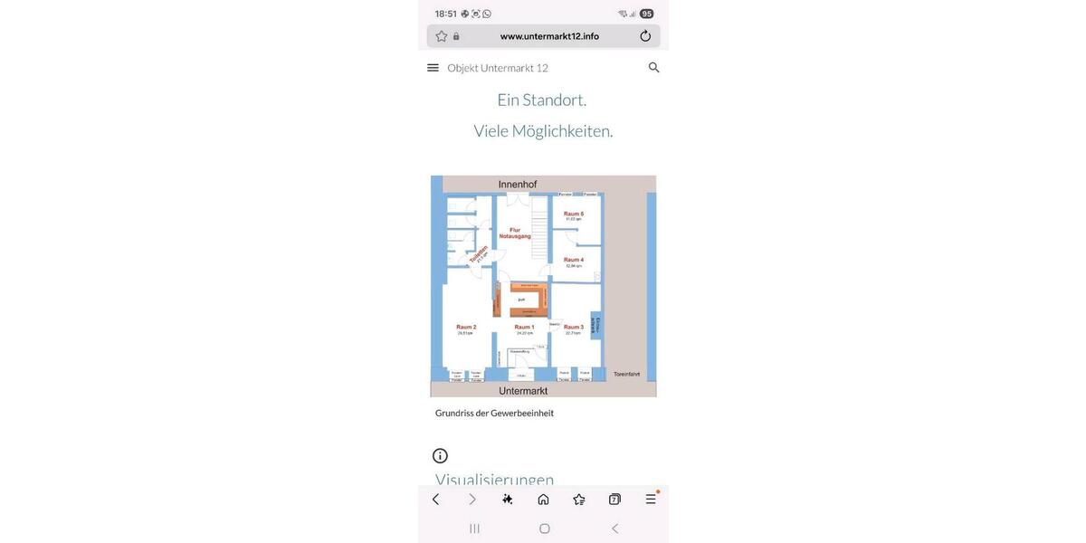 Gewerbeobjekt Mühlhausen (Thüringen) - 890&euro; | Angebot:26622521