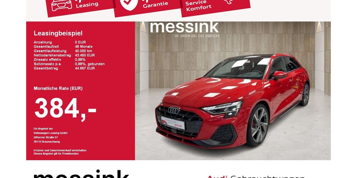 Audi A3 5.583 km 42.450 &euro; Wermelskirchen 42929