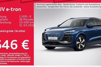 Audi Q6 e-tron 7.163 km 62.882 &euro; Eching 85386