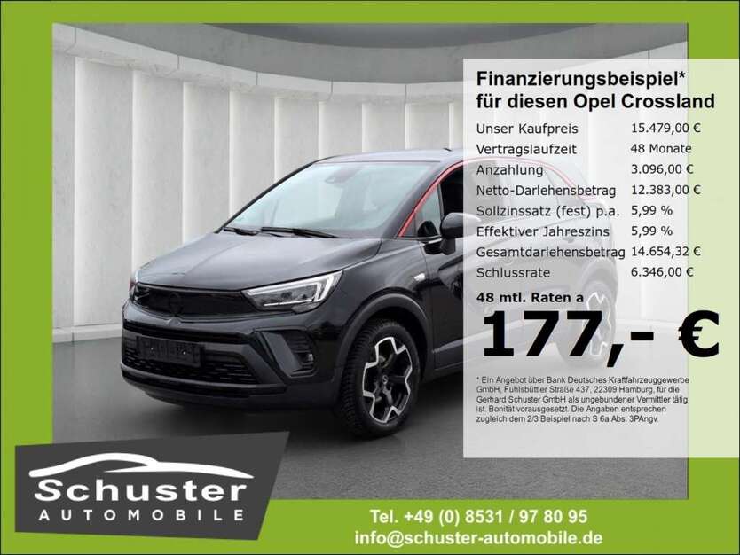 Opel Crossland 74.175 km 15.479 € Ruhstorf 94099
