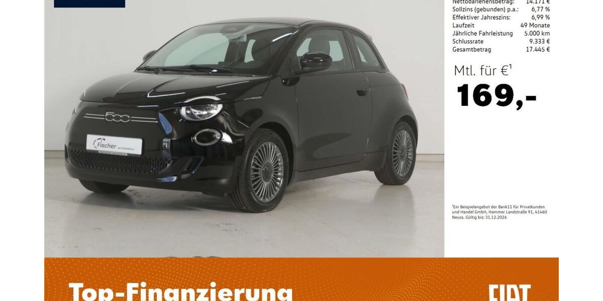 Fiat 500e 40.462 km 14.980 &euro; Pilsach 92367
