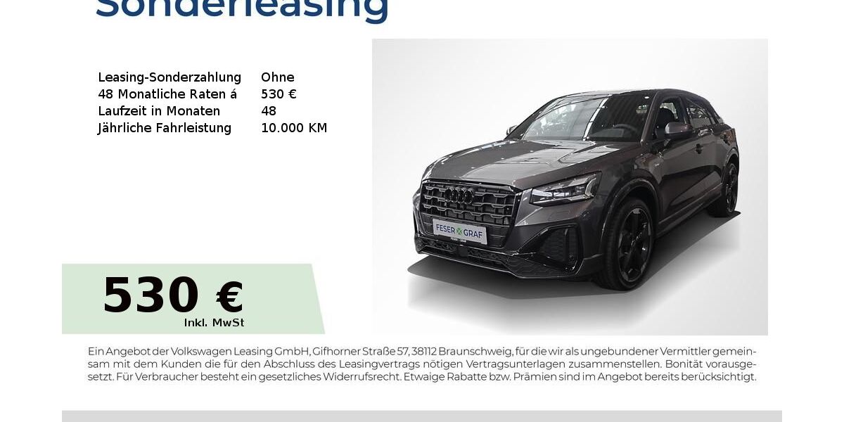 Audi Q2 4.900 km 44.980 € Fürth 90763