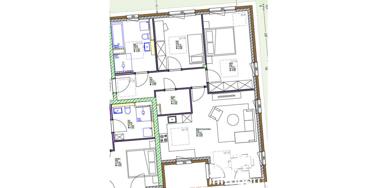 Traumhafte 3 Zimmer Neubauwohnung in Diedorf! 3 zimmer