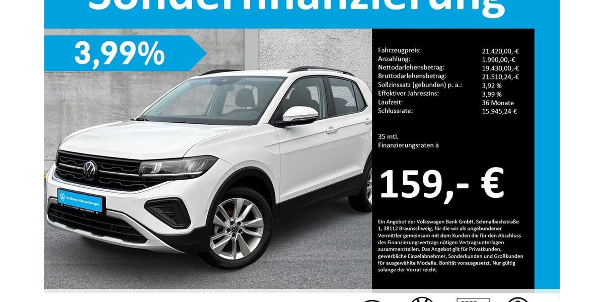 VW T-Cross 11.629 km 21.240 &euro; Kierspe 58566