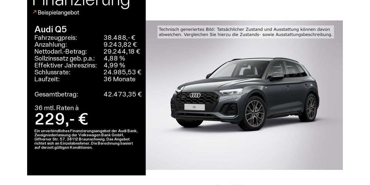 Audi Q5 55.100 km 38.488 &euro; Mühlheim 63165