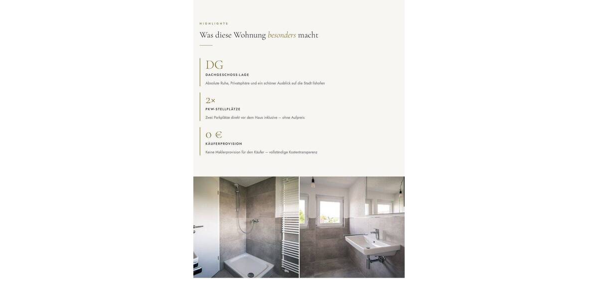 Etagenwohnung Ilshofen - 3 Zimmer, 67 m&sup2;, 259.000&euro; | Angebot:26847665