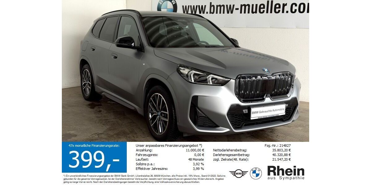 BMW iX1 21.550 km 44.890 &euro; Erbach 64711