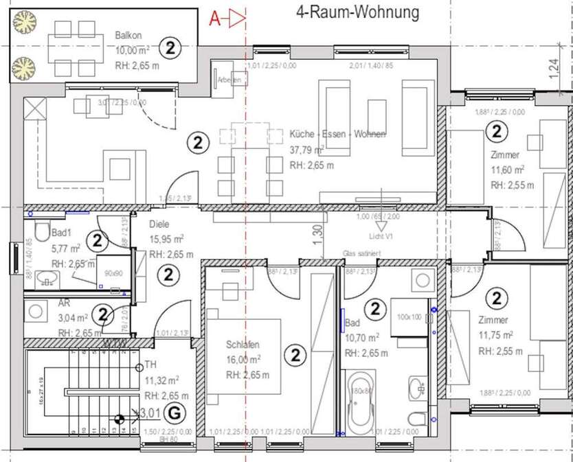 Wohnung zum Kaufen in BurgSpreewald 395.325 € 112.95 m² 4 zimmer