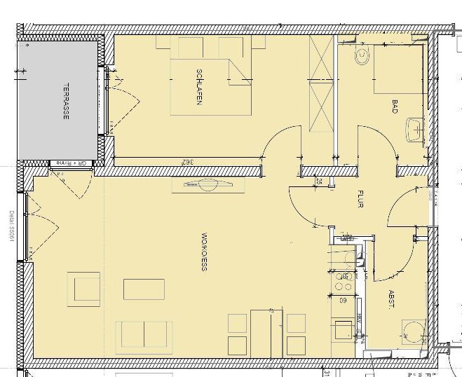 Terrassenwohnung Leipzig Plagwitz - 2 Zimmer, 70 m&sup2;, 905&euro; | Angebot:26275821