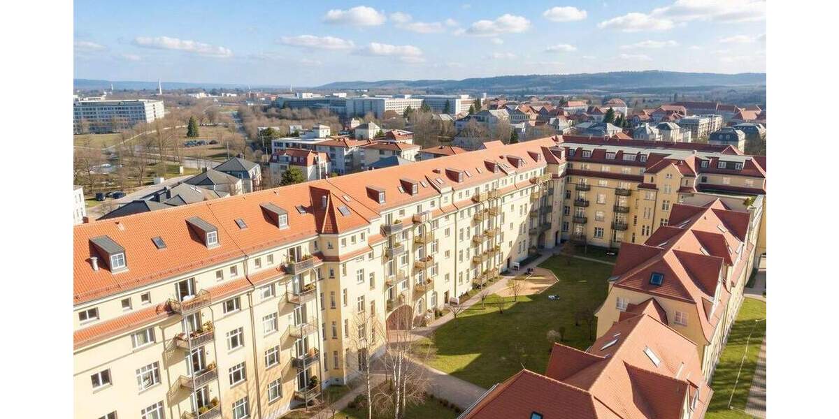 Etagenwohnung Dresden Mickten - 3 Zimmer, 89 m&sup2;, 299.000&euro; | Angebot:25600679