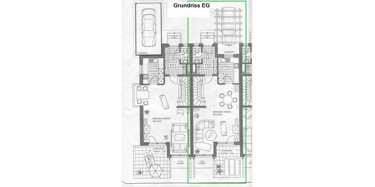 Reihenhaus Starnberg - 5 Zimmer, 141 m&sup2;, 998.000&euro; | Angebot:25379336