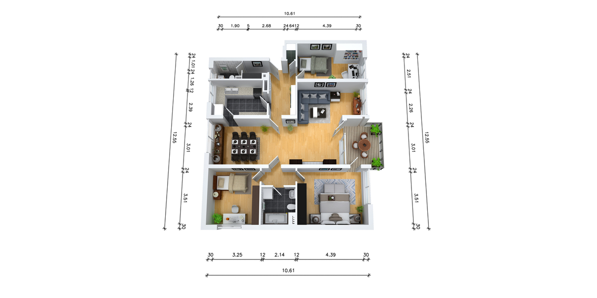 Angebotsverfahren beendet - Wohnung ist reserviert!!! 4 zimmer