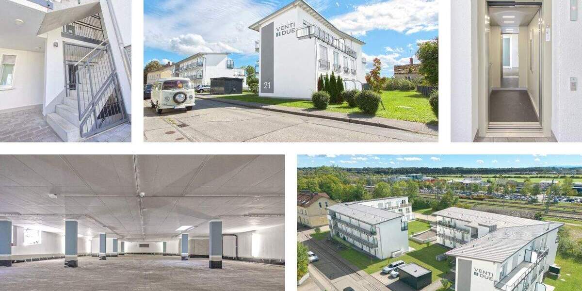 Etagenwohnung Kaufering - 1 Zimmer, 48 m&sup2;, 325.700&euro; | Angebot:25800168