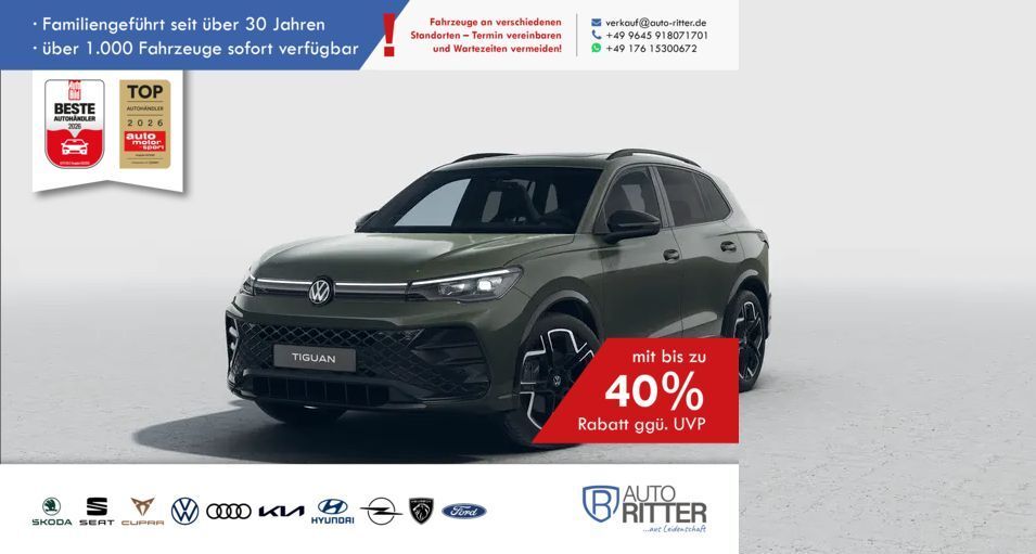 VW Tiguan 11.000 km 51.990 &euro; Eschenbach 92676