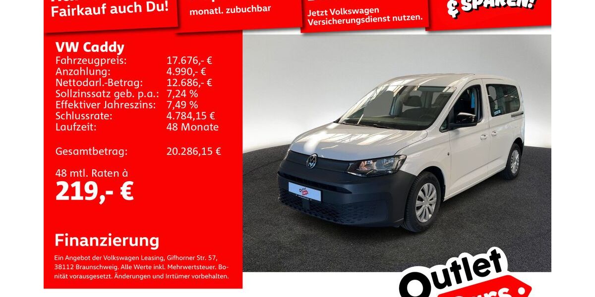 VW Caddy 110.121 km 17.499 &euro; Mannheim 68309