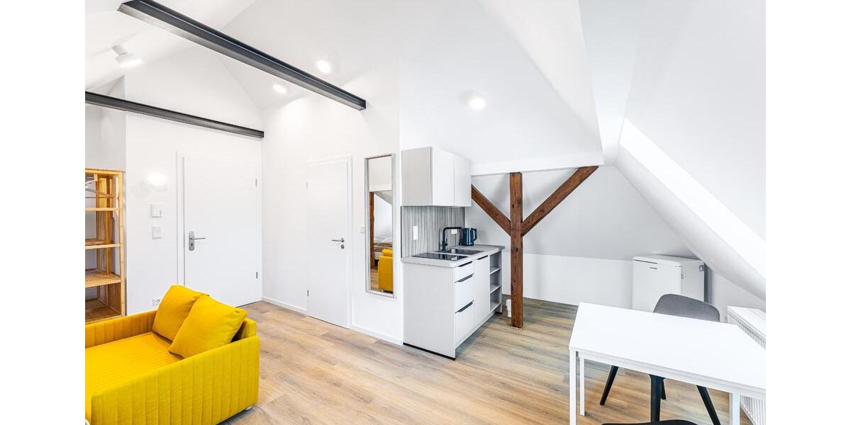 Dachgeschoßwohnung Nürnberg Erlenstegen - 1 Zimmer, 33 m&sup2;, 740&euro; | Angebot:25430737