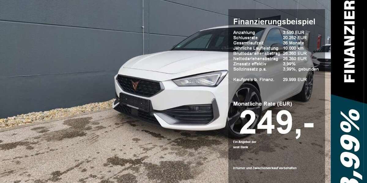 Cupra Leon 21.355 km 29.999 &euro; Riedenburg 93339